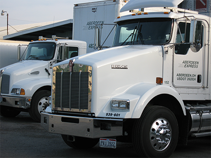 Semi Trucks Parked